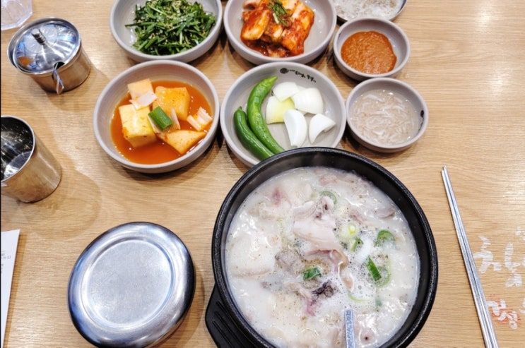  [얌얌후기]다산순대국 신의주순대와쭈꾸미 다산역점