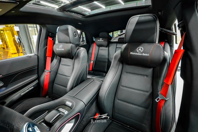 하남 초이로 / AMG 커스텀 핸들, 레드 안전벨트, 실내 풀 카본 트림 커스텀  / 벤츠 / GLE-클래스