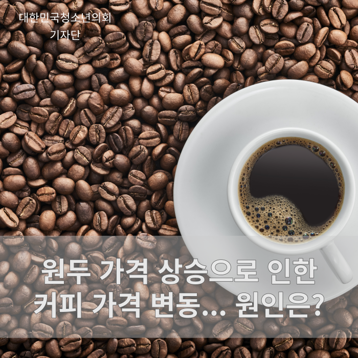 원두 가격 상승으로 인한 커피 가격 변동... 원인은 무엇일까?