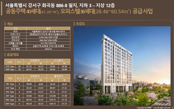  매물 거의 동이 난, 강서 슈프림 더 하이움 오피스텔 시세 전망 및 분석