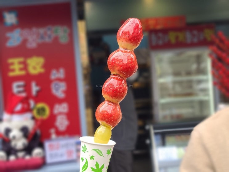  진짜 맛있는 딸기탕후루 맛집 드디어 찾았다