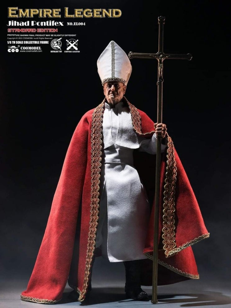  [출시 소식] 『COOMODEL』1/6 Empire Legend - Jihad Pontifex (교황)