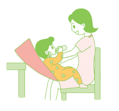  뇌성마비/정상발달 설명해주는 남자 - 뇌병변(뇌성마비) 영유아의 식사 및 영양관리