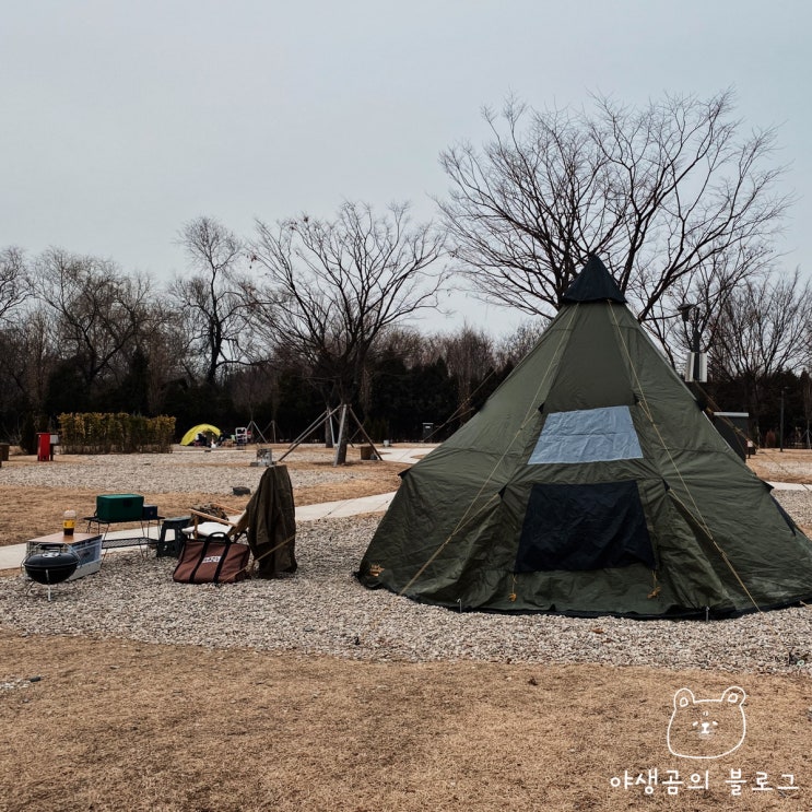  한강 난지캠핑장 매점 잘 돼있네요