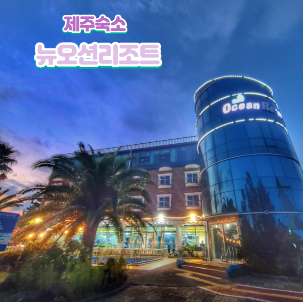  [제주] 애월 숙소, 한적하고 조용한 가성비 괜찮은 곳_뉴오션 리조트