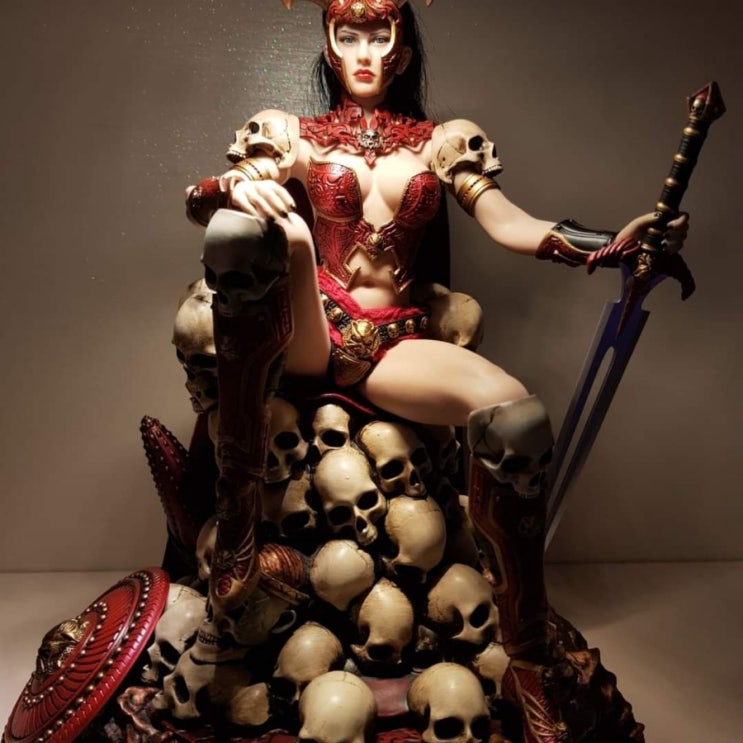  『TBLeague』1/6 샤리아(sariah goddes of war) 실제품 [해외 리뷰]