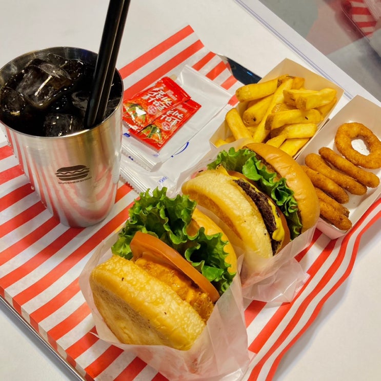 [경기도 안양] 간단하면서도 맛있는 한끼! 안양 수제버거 맛집 부쳐샵