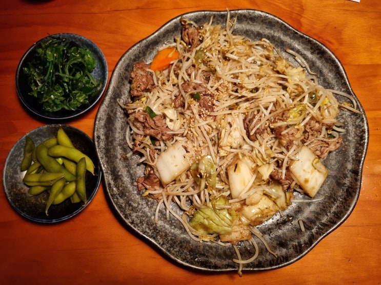  [맛집] 청담이상(Lee Sang) 양재점 @ 양재역·양재천 (#고풍스러운 분위기 #프리미엄이자카야 #차돌숙주볶음 #모찌리도후 #도쿠리사케 #양재천산책)