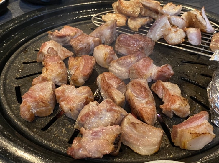  광교맛집 상현동 고기는 진짜돼지에서!