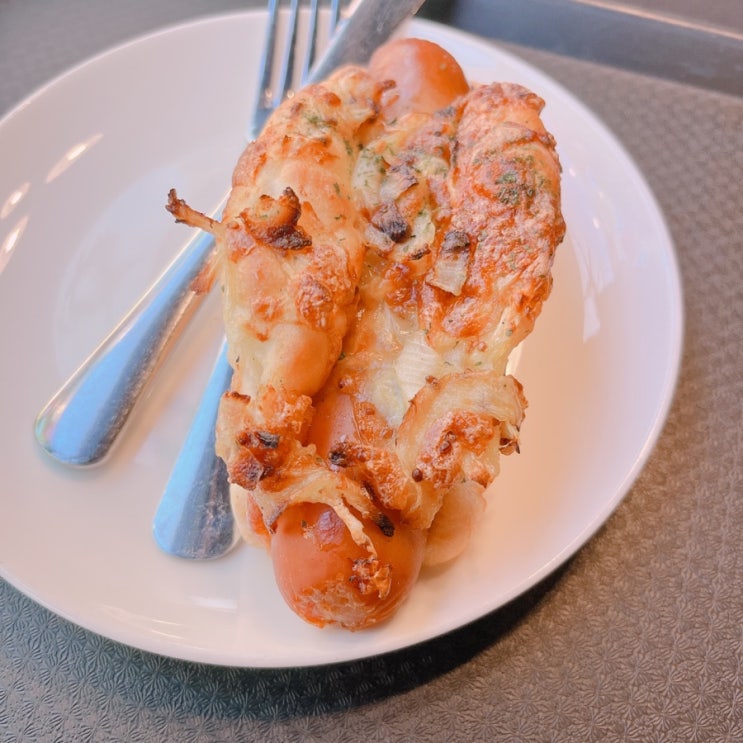  스타벅스 소시지 빵