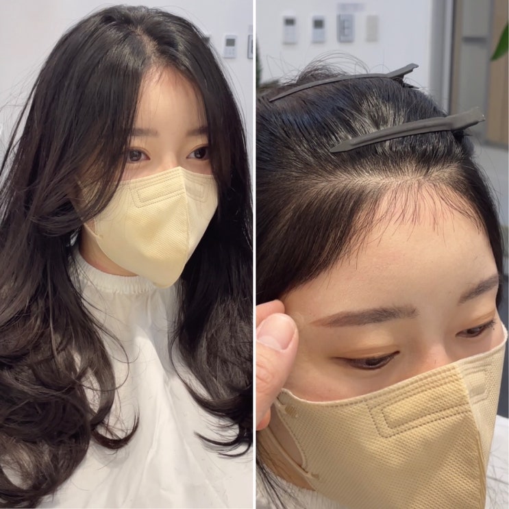  아기잔머리펌 잠실에서 오는 미용실 공작헤어 미니펌