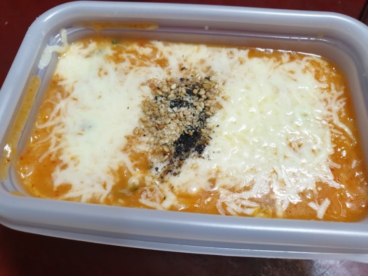  본죽 이영지 레시피 김치낙지죽에 치즈추가 후기