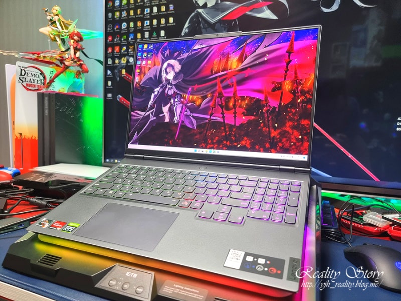420만원짜리 게이밍 노트북!? 레노버 리전7 RTX 3080(레노버 Legion 7 16ACHg R9 3080 PRO W10P) 원엑스플....
