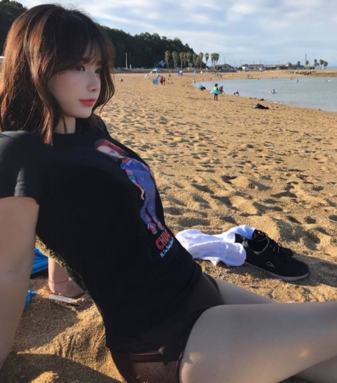  인스타그램 친한파 섹시 스시녀 일본 글래머 누나 히라모리 하루나