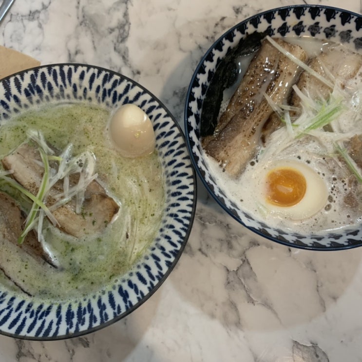 대구 시청 맛집 국물이 진국인 고운라멘 (바질라멘)