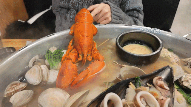 심스조개전골 통통한 랍스터 수원 고색동맛집 심스조개전골 통통한 랍스터 수원 고색동맛집