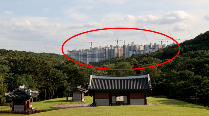 김포 장릉 아파트 왕릉 검단신도시 철거 논란 김포 장릉 아파트 왕릉 검단신도시 철거 논란