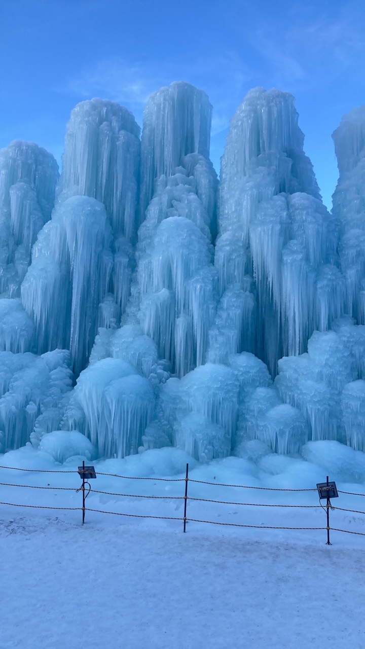 청양 알프스마을 (칠갑산 얼음분수축제) - 겨울국내여행, 아이와함께갈만한곳, 방역패스 미적용