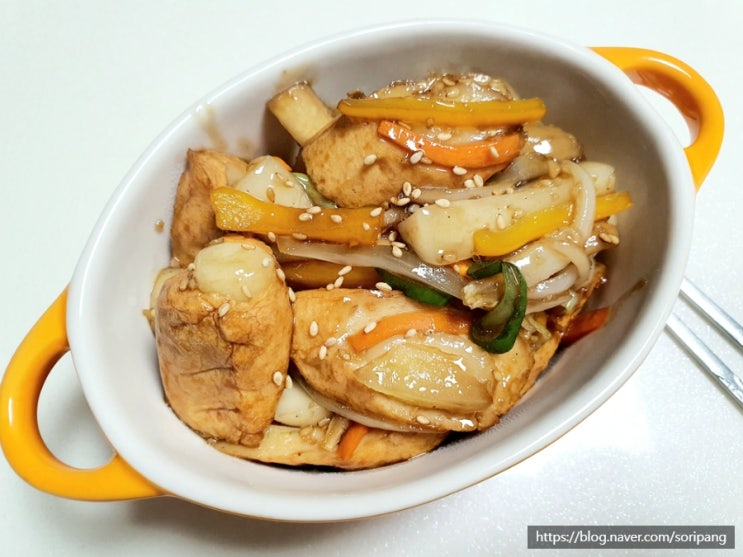  간장떡볶이 궁중떡볶이