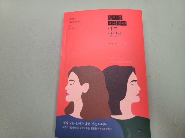  엄마를 미워하면 나쁜 딸이까 서평후기