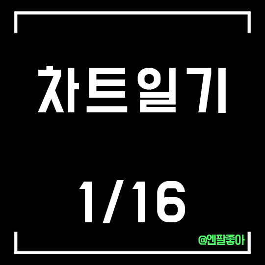  [차트 일기] 심심한데 차트보고 가세요! (1/16 관점)