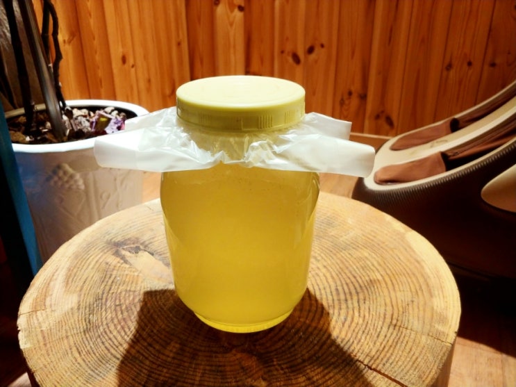 꿀식초의 효능을 보고 시작한 - 호랭이네 꿀식초 프로젝트