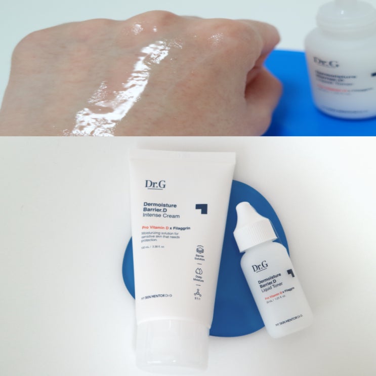  보습크림 닥터지 더모이스처 배리어.D인텐스 크림 & 토너로 보습케어 확실하게