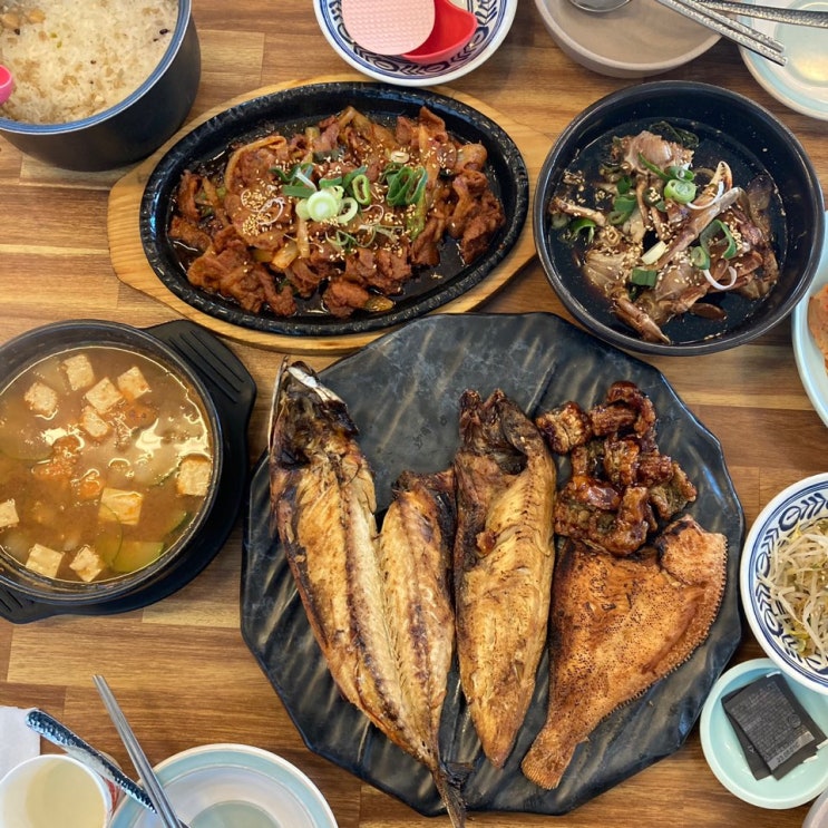  이제 누구나 다 아는 을왕리 맛집  제대로 된 한끼밥상, 을왕리 꾸덕집 후기