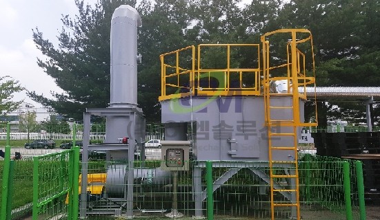 활성탄을 이용한 #흡착탑 (actower, activated carbon tower)의 기술개요.