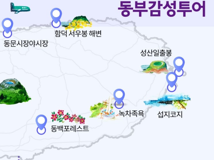 [제주] 핫플버스 동부감성투어