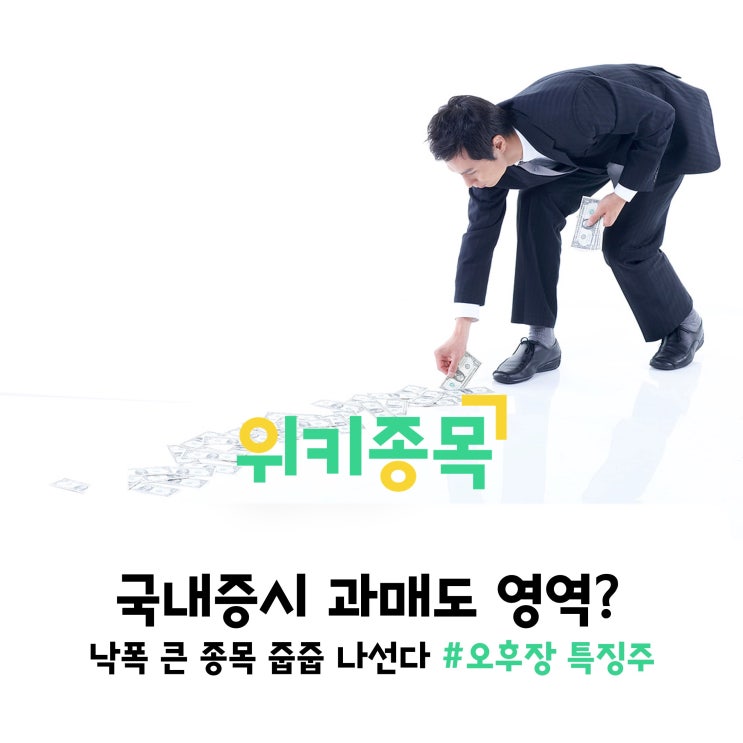 [위키종목] 국내증시 과매도영역? 낙폭 큰 종목 '줍줍' 나서는 투자자들