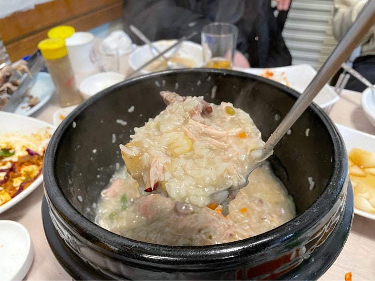  성남 수정구 단대동 : 산성역 : 사랑방 : 남한산성 닭죽촌 : 닭도가니 누룽지백숙 맛집 추천