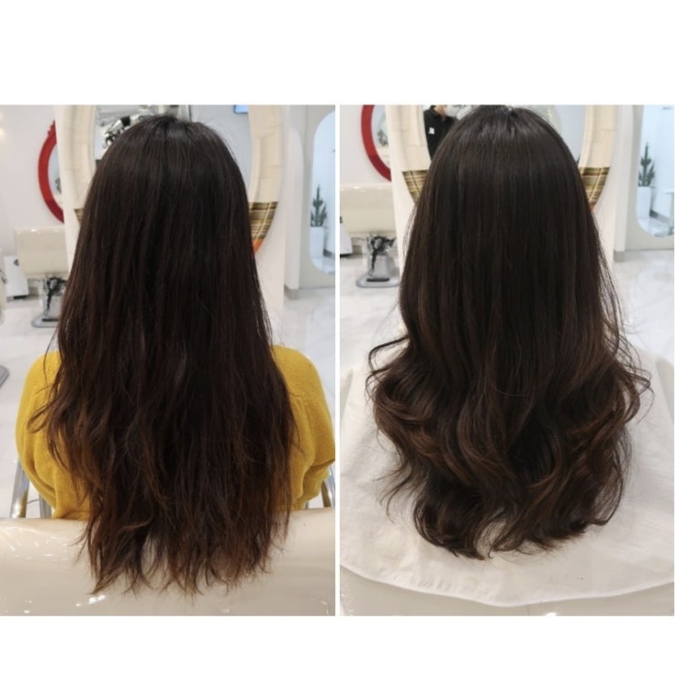  송도미용실, 열펌 - 마끼에 타임스페이스점