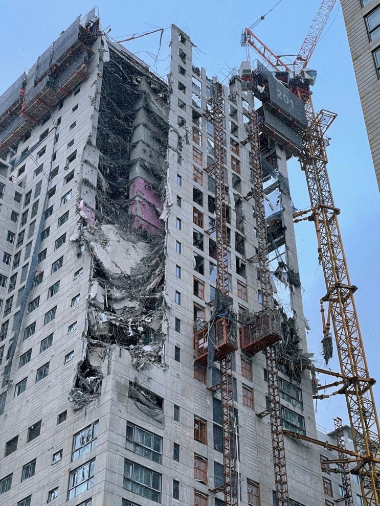  [부산부경직업전문학교] 광주 아이파크 건물 붕괴 사고