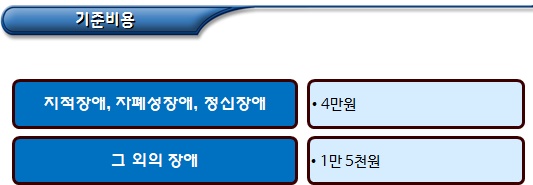 장애정도 심사용 진단서 발급비 지원 기준 및 방법