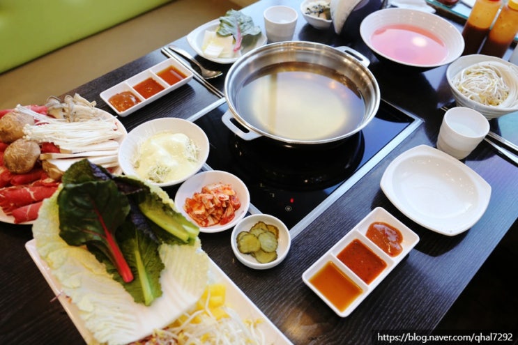  시흥시 정왕동 맛집 샤브린 샤브샤브 월남쌈 후기