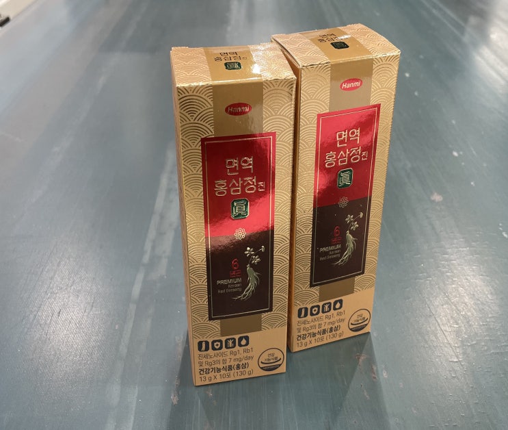 홍삼정  단상자