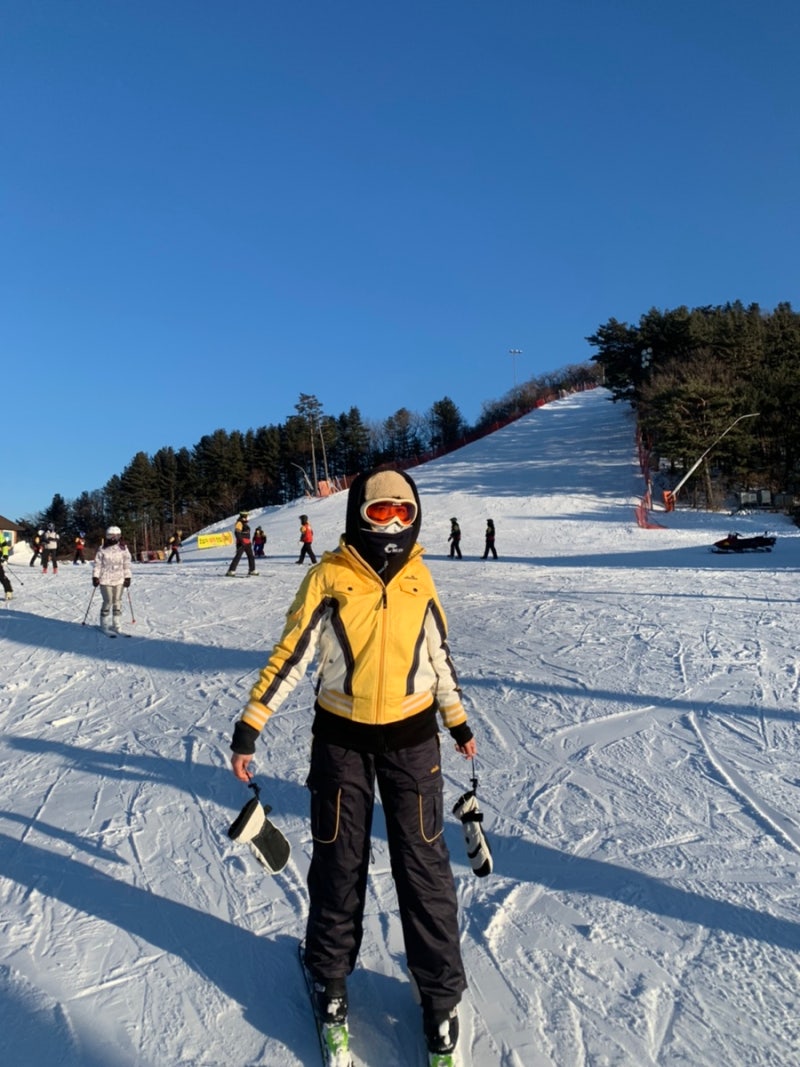 스릴과 재미 근육통을 얻은 무주여행 ⛷ feat 구혜선 스키