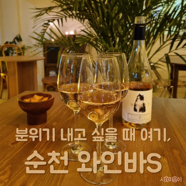  순천 와인바, '호미, 또다시, 비스트로긴', 분위기 굿