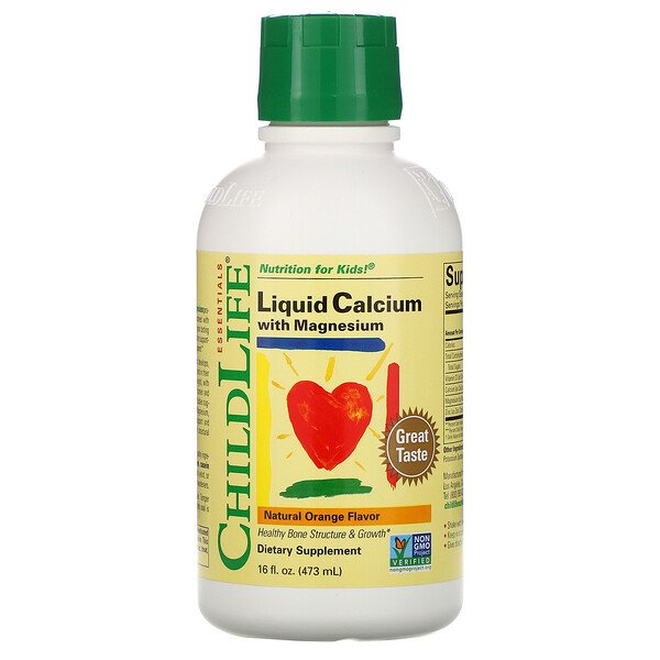 차일드라이프 액상 칼슘 마그네슘 통잠 시럽 - 신생아, 유아 통잠재우는 방법 (미국 소아과의사가 만든 영양제)
