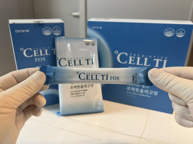  뭉침 없이 먹기 편한 프리바이오틱스! '셀로닉스 쎌티아이FOS 프락토올리고당' 리뷰