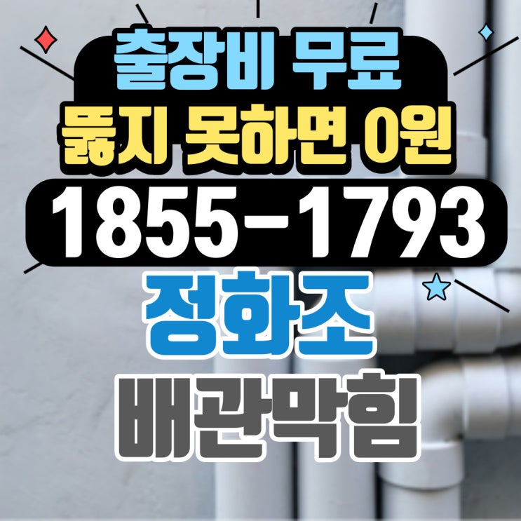  파주 정화조배관막힘으로 변기가 자주 막히고 꿀렁거려서 오수배관뚫는업체가 출장 수리(김포 일산 동파 언수도녹임)