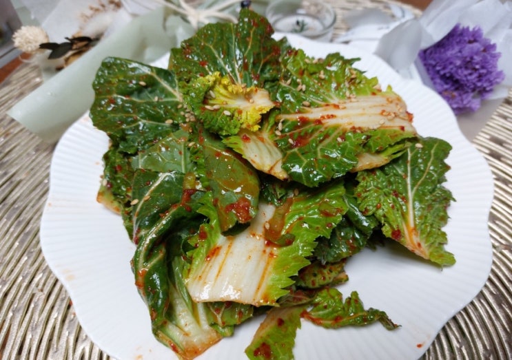 봄동 겉절이 봄동 무침 봄동 성분 효능 봄동 겉절이 봄동 무침 봄동 성분 효능
