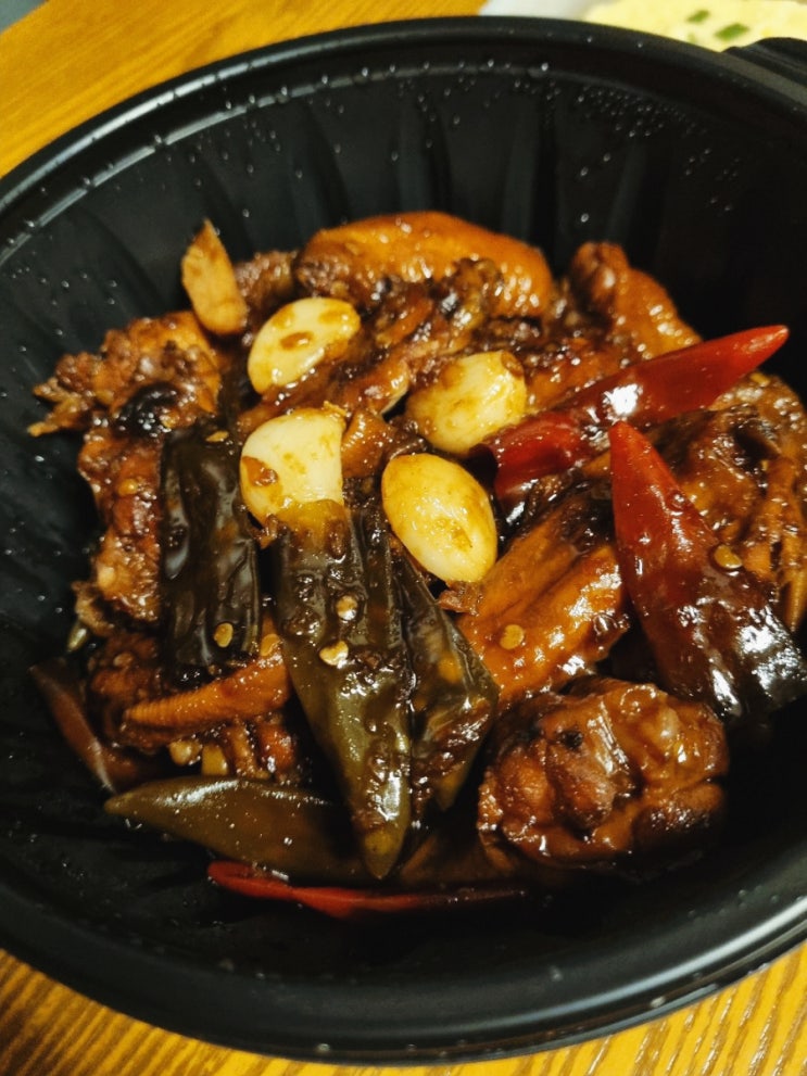  대구 화원 배달맛집 깔끔한 매운맛 치킨 맹여사닭발
