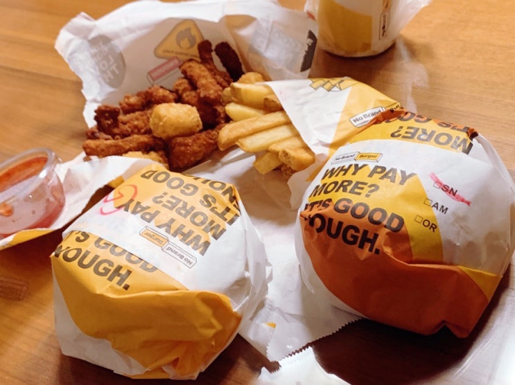  코엑스 노브랜드버거 추천! 가격도 맛도 만족!(상하이핑거포크, NBB, 갈릭앤갈릭)