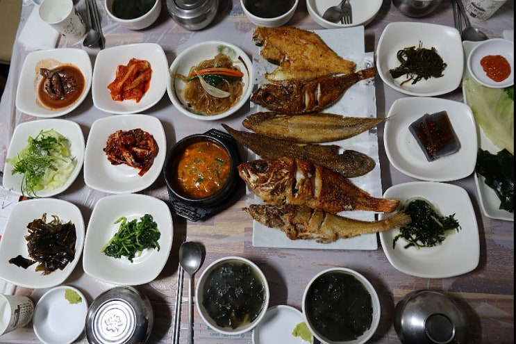  기장 연화리 어촌 밥상 부산 생선구이
