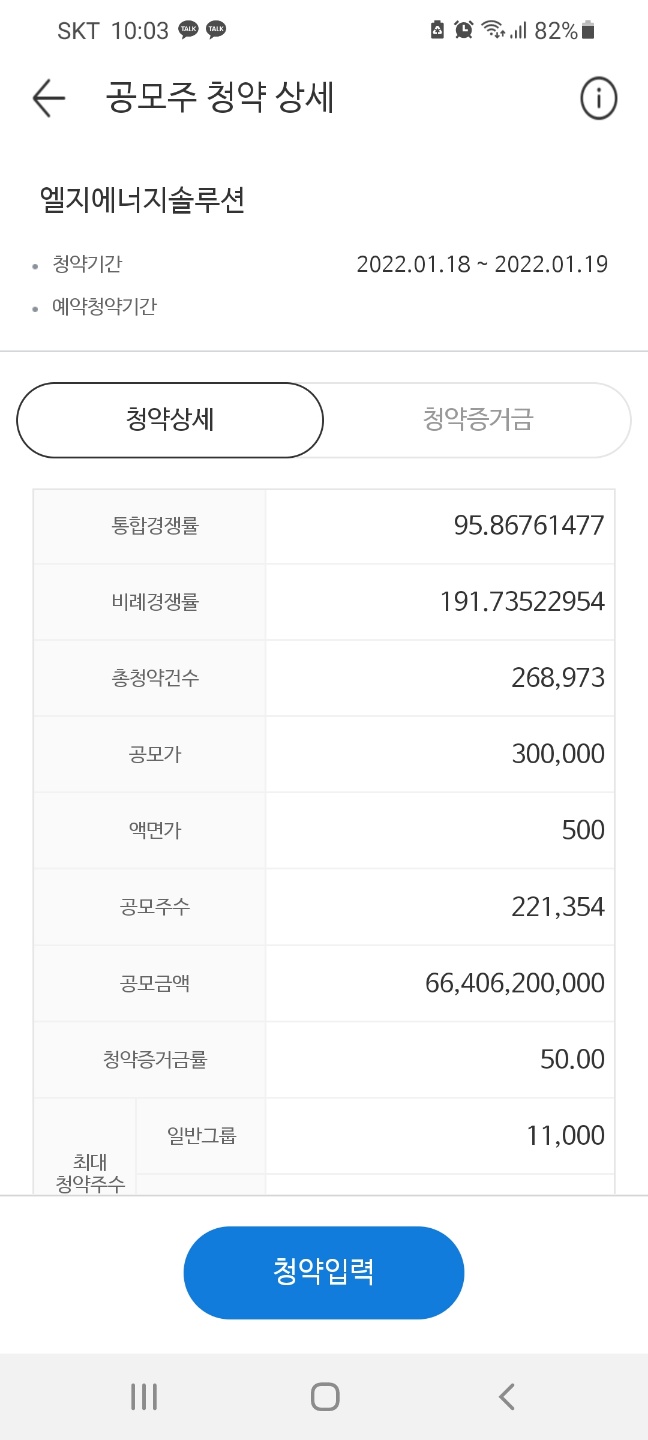 엘지에너지솔루션(lg에너지솔루션) 공모주 청약 경쟁률 및 상장일