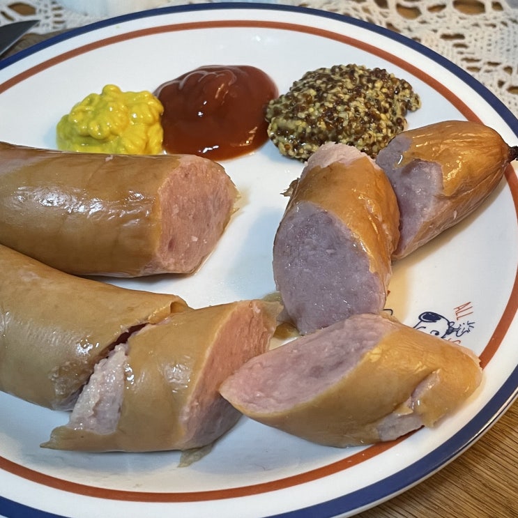  껍질까지 맛있는 에센뽀득 리얼부어스트빅 맥주마렵네