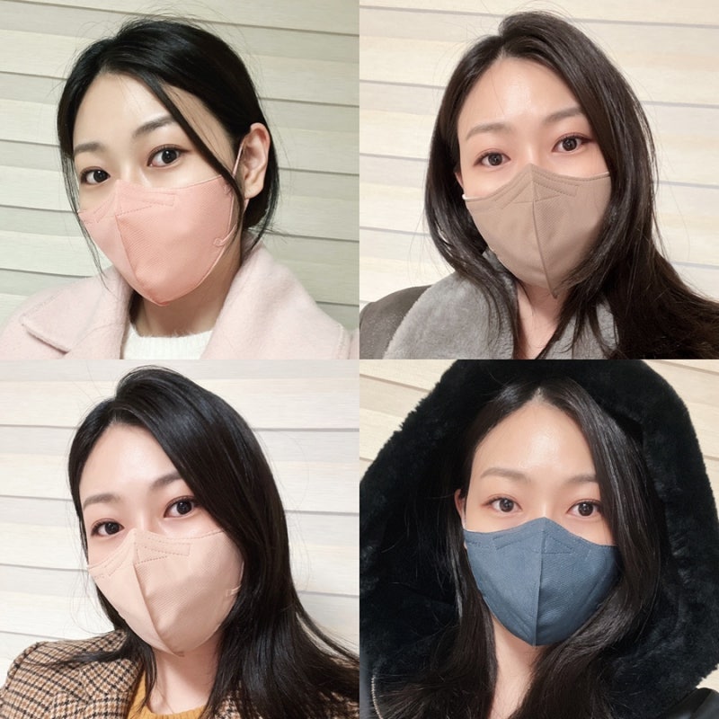 참존 톤업핏 블랙라벨 마스크 전색상 중형 대형 사이즈 비교! 연예인 시상식 마스크