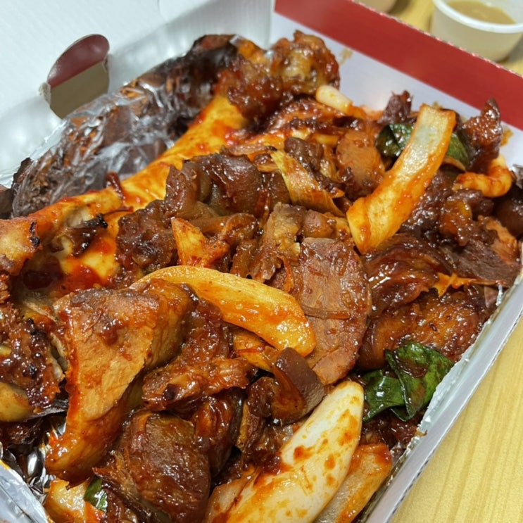  길동맛집 미친족발 길동시장에서 만난 마약족발